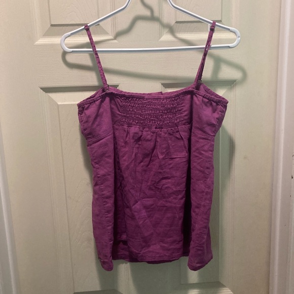 3/20$ roxy purple loose tank top large - Picture 4 of 4